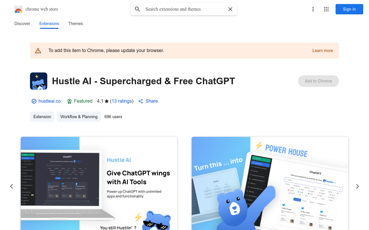 Hustle AI - Supercharged & Free ChatGPT