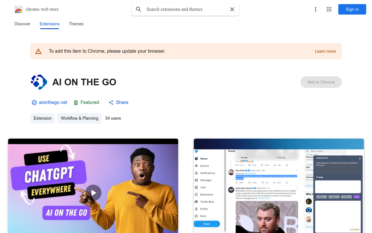 AI ON THE GO
