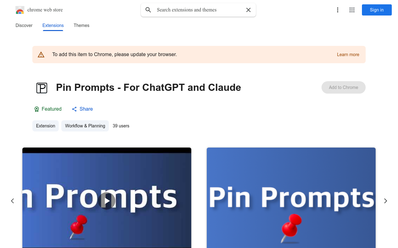 Pin Prompts