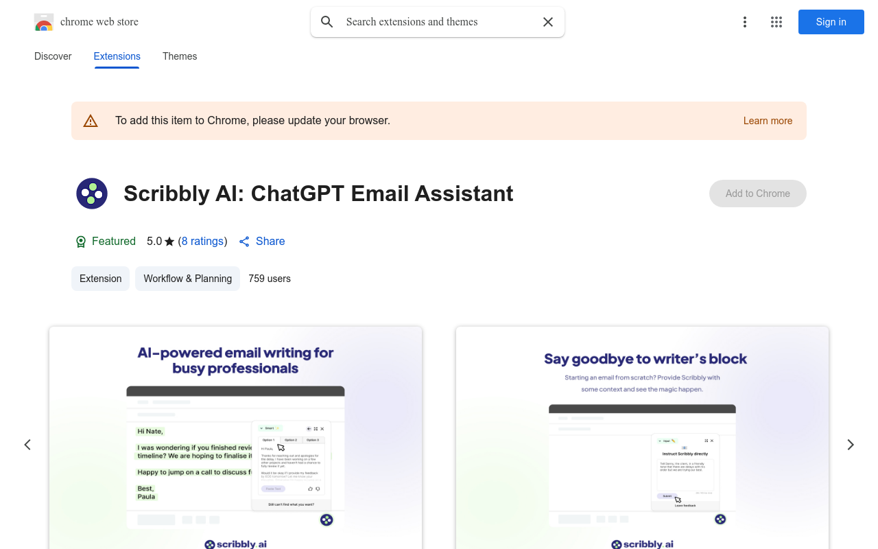 Scribbly AI: ChatGPT Email Assistant