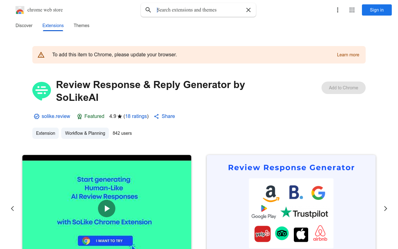 Review Response & Reply Generator by SoLikeAI