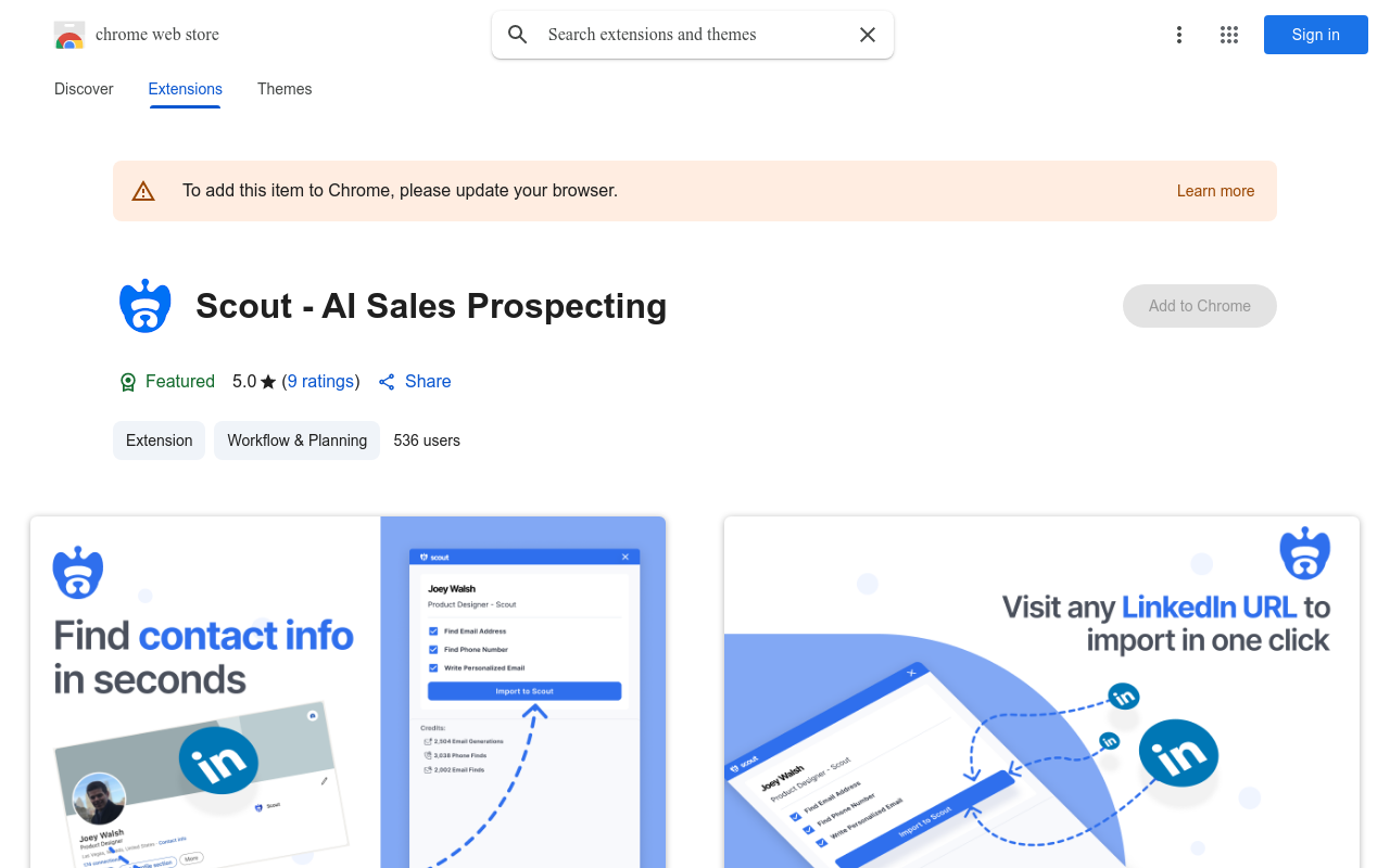Scout - AI Sales Prospecting