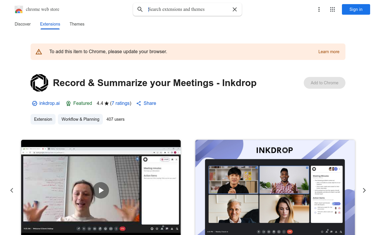 Record & Summarize your Meetings - Inkdrop