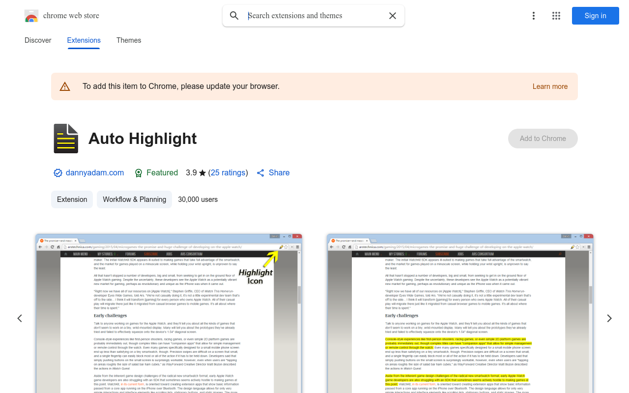Auto Highlight