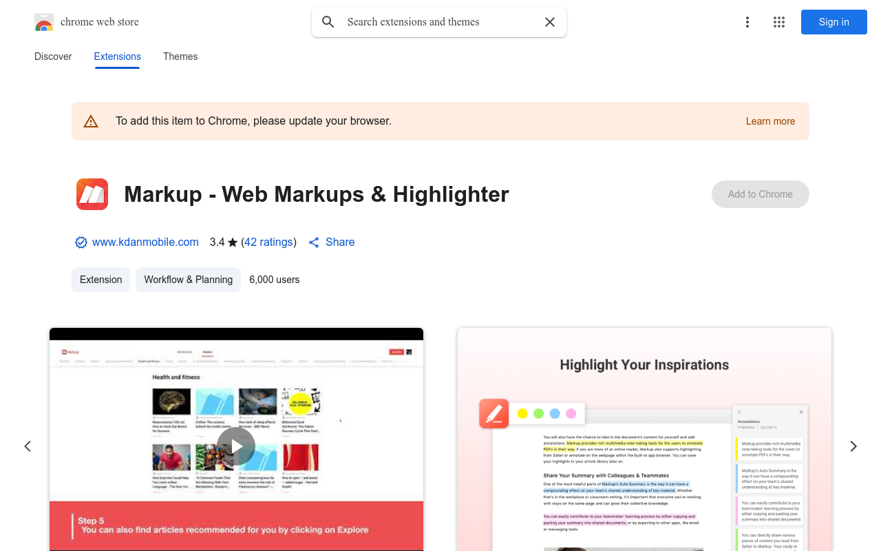 Markup - Web Markups & Highlighter
