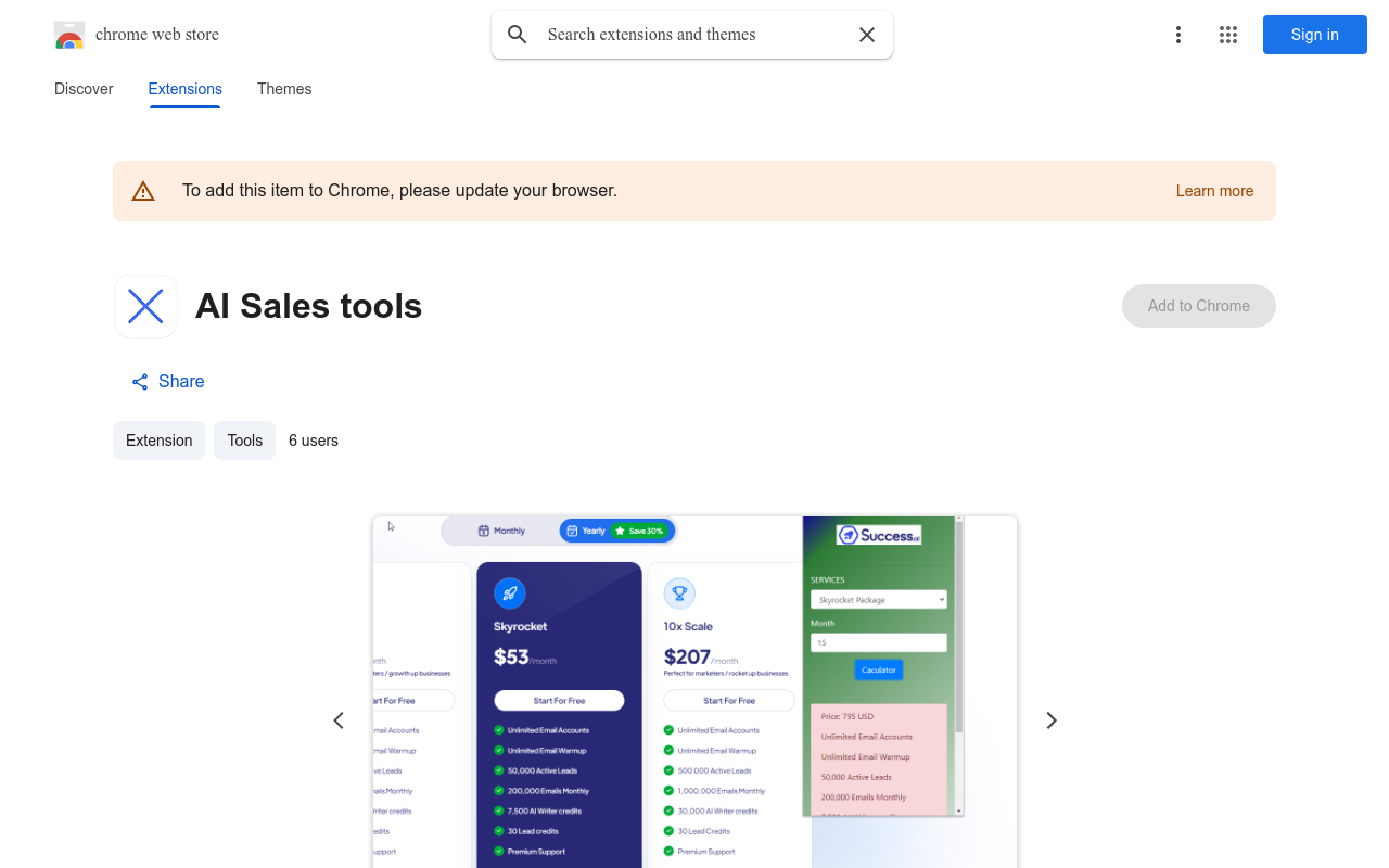 AI Sales tools
