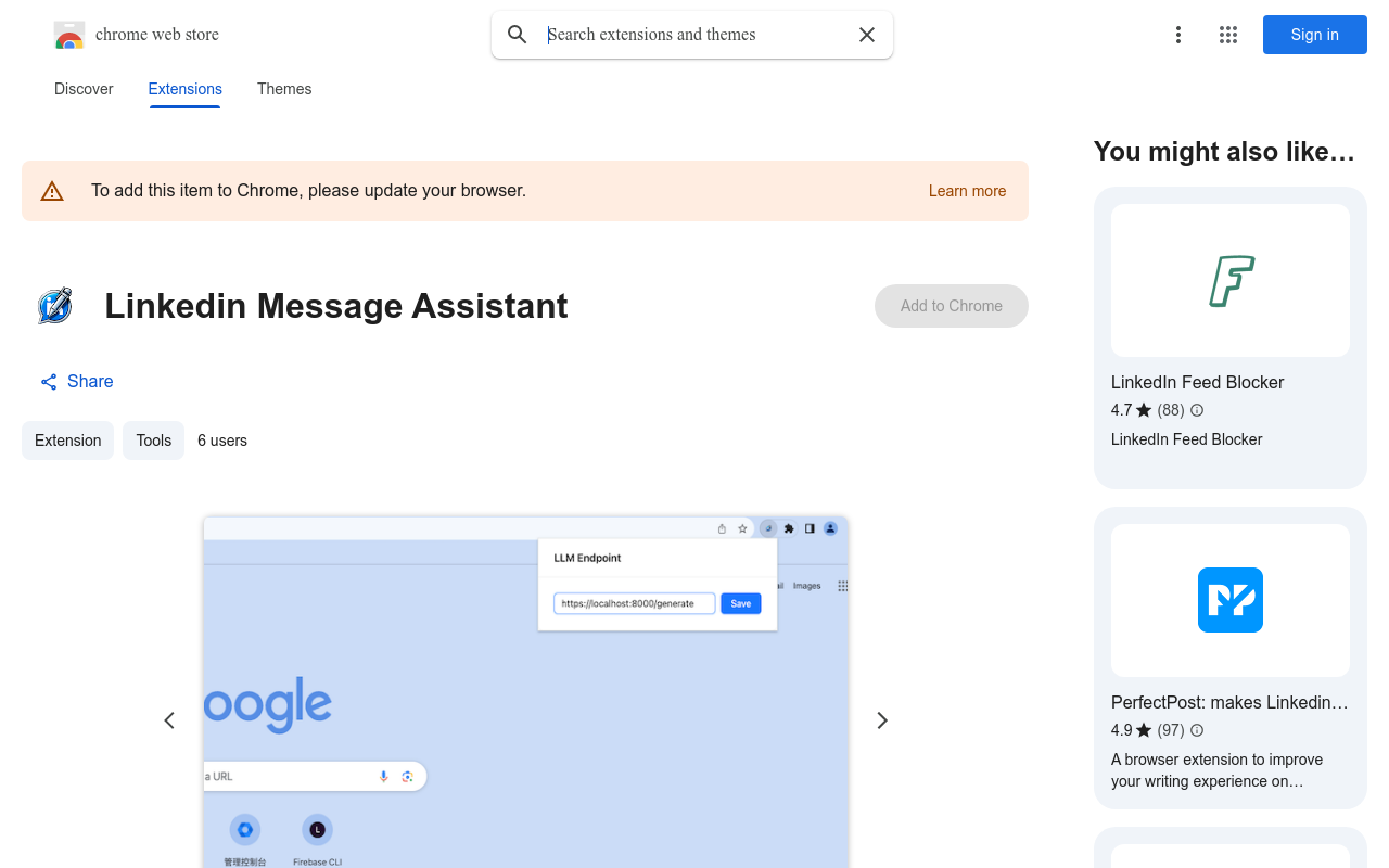 Linkedin Message Assistant