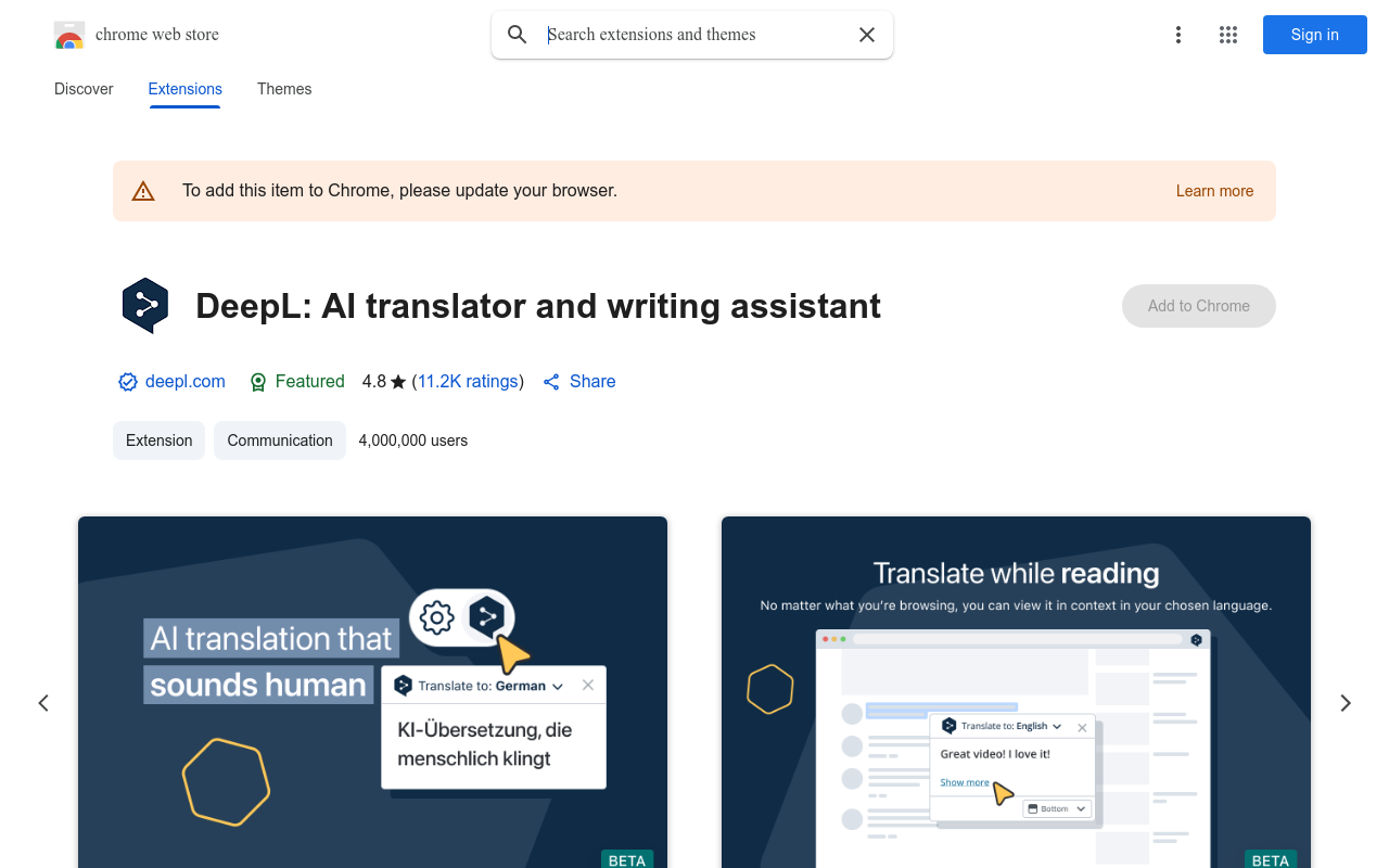 DeepL Translate
