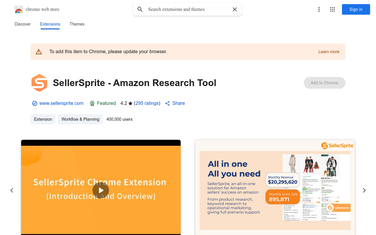 SellerSprite - Amazon Research Tool
