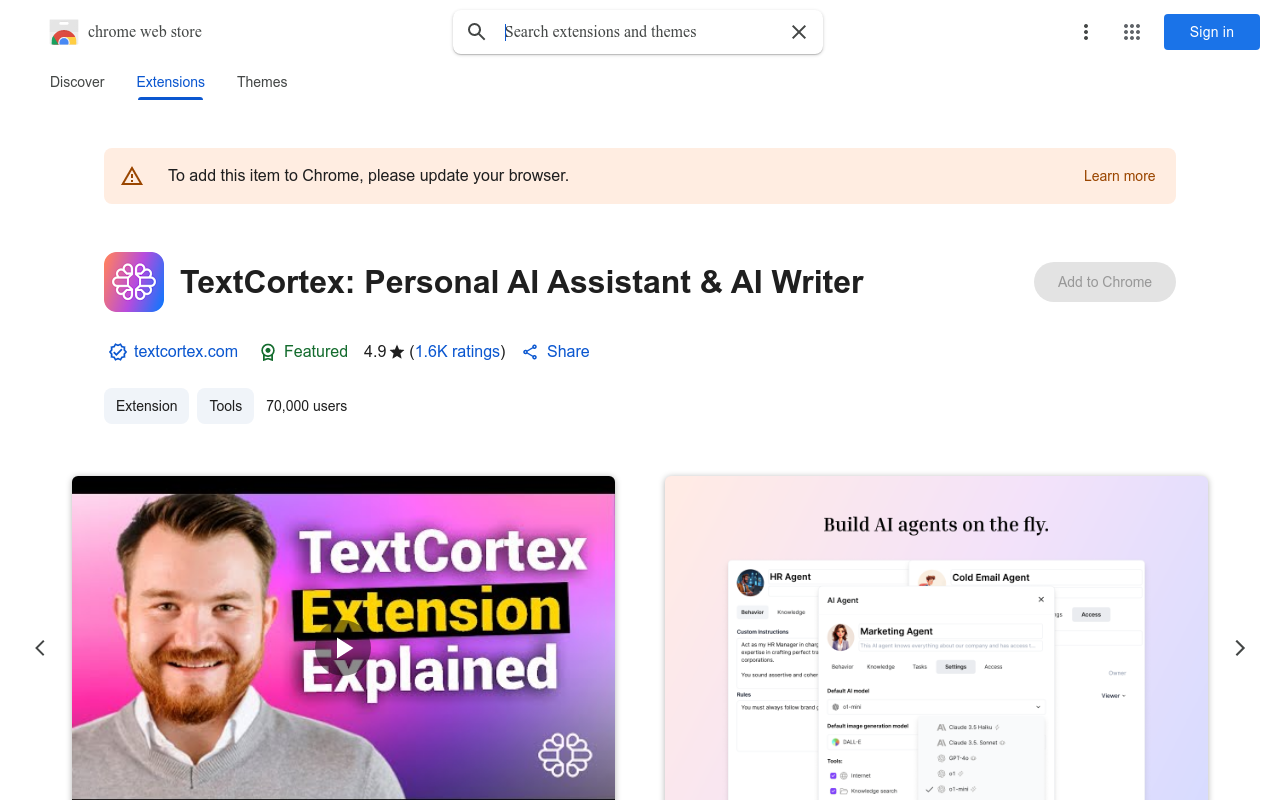 TextCortex: Personal AI Assistant & AI Writer