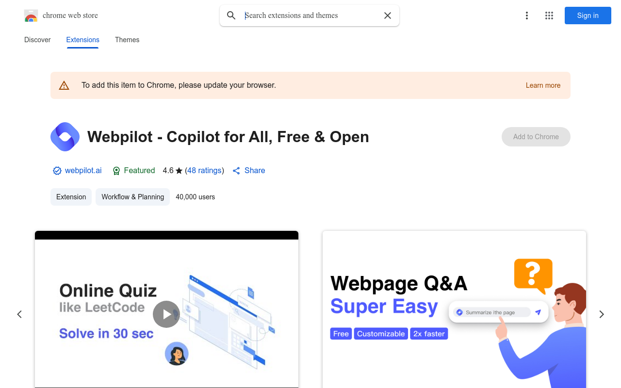 Webpilot - Copilot for All, Free & Open