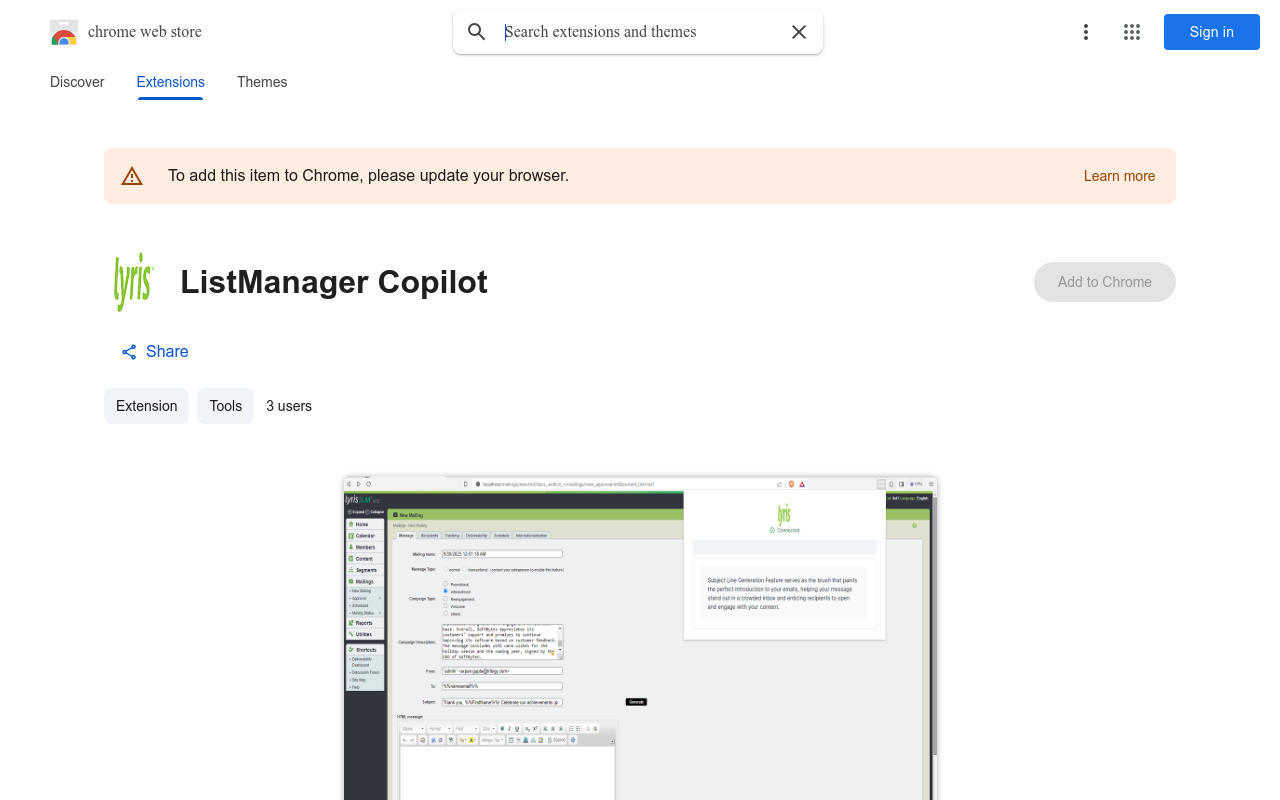 ListManager Copilot