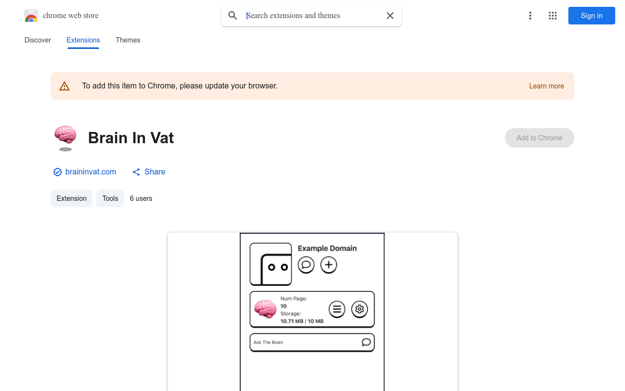 Brain In Vat
