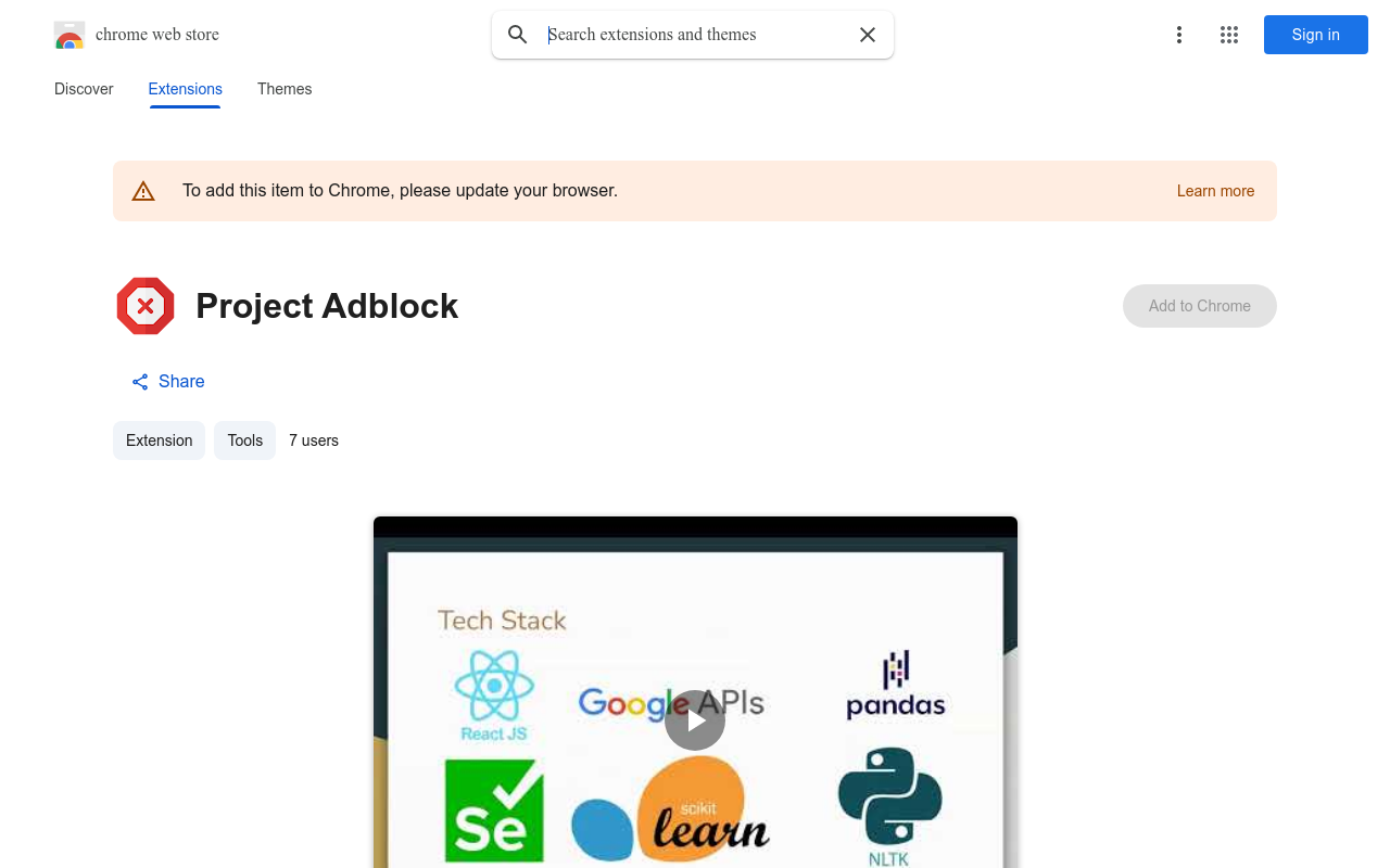 Project Adblock