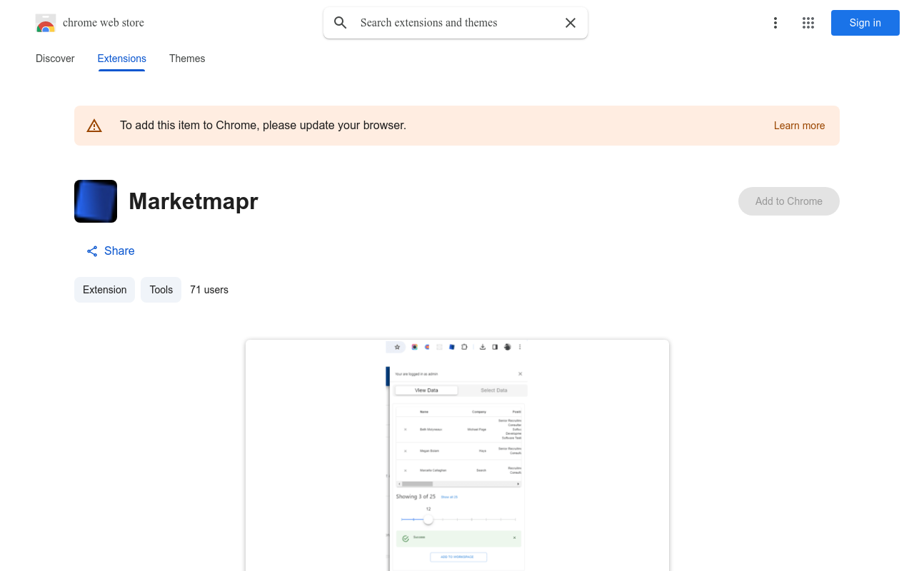 Marketmapr