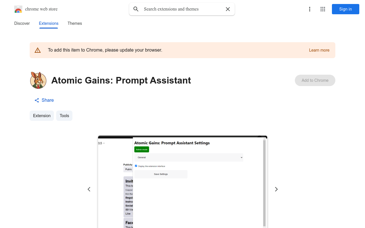 Atomic Gains: Prompt Assistant