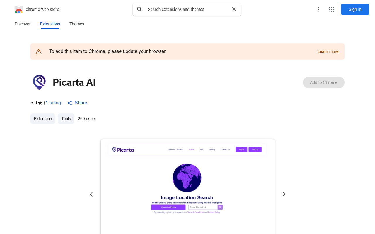 Picarta AI