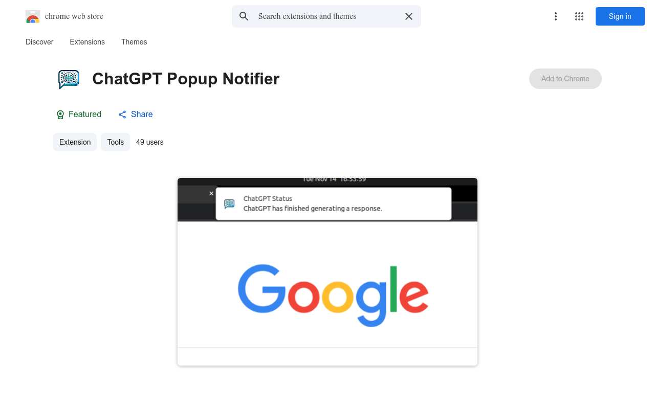 ChatGPT Popup Notifier