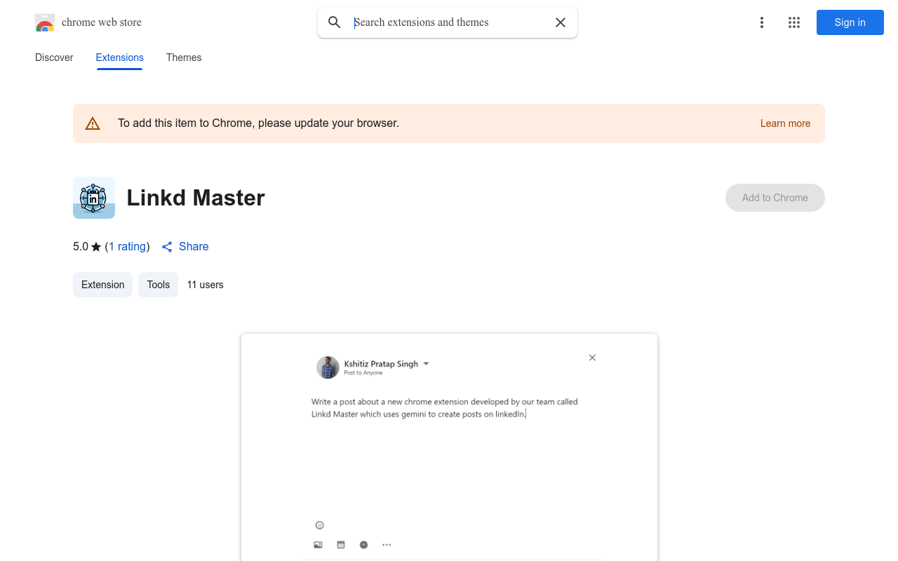 Linkd Master