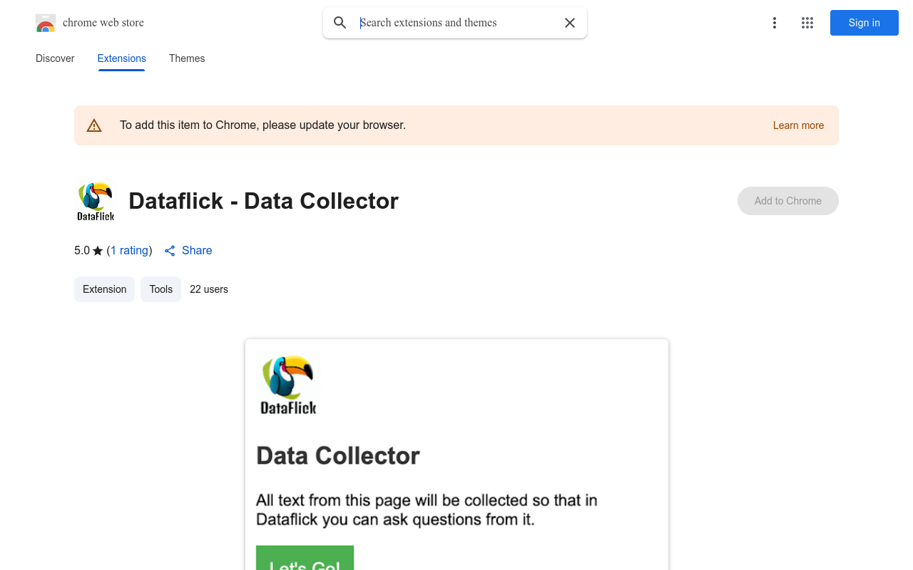 Dataflick - Data Collector