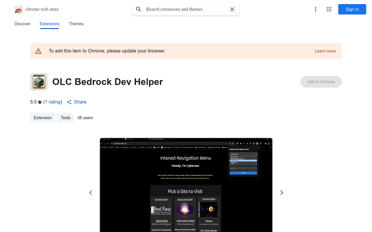 OLC Bedrock Dev Helper