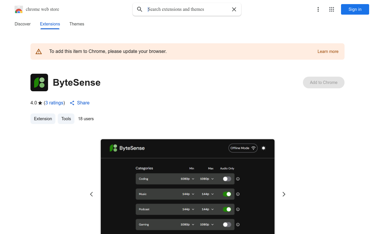 ByteSense