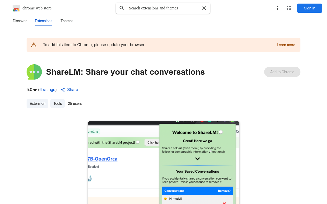 ShareLM: Share your chat conversations