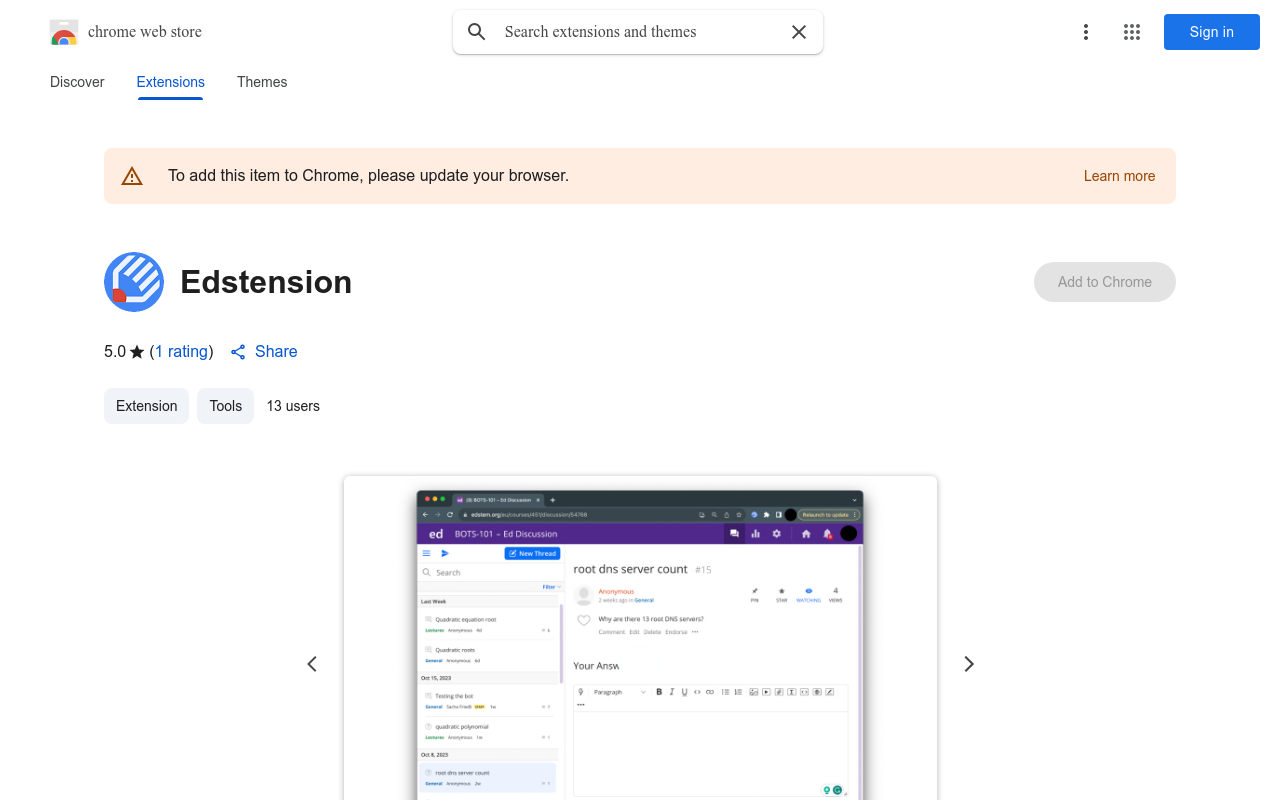 Edstension