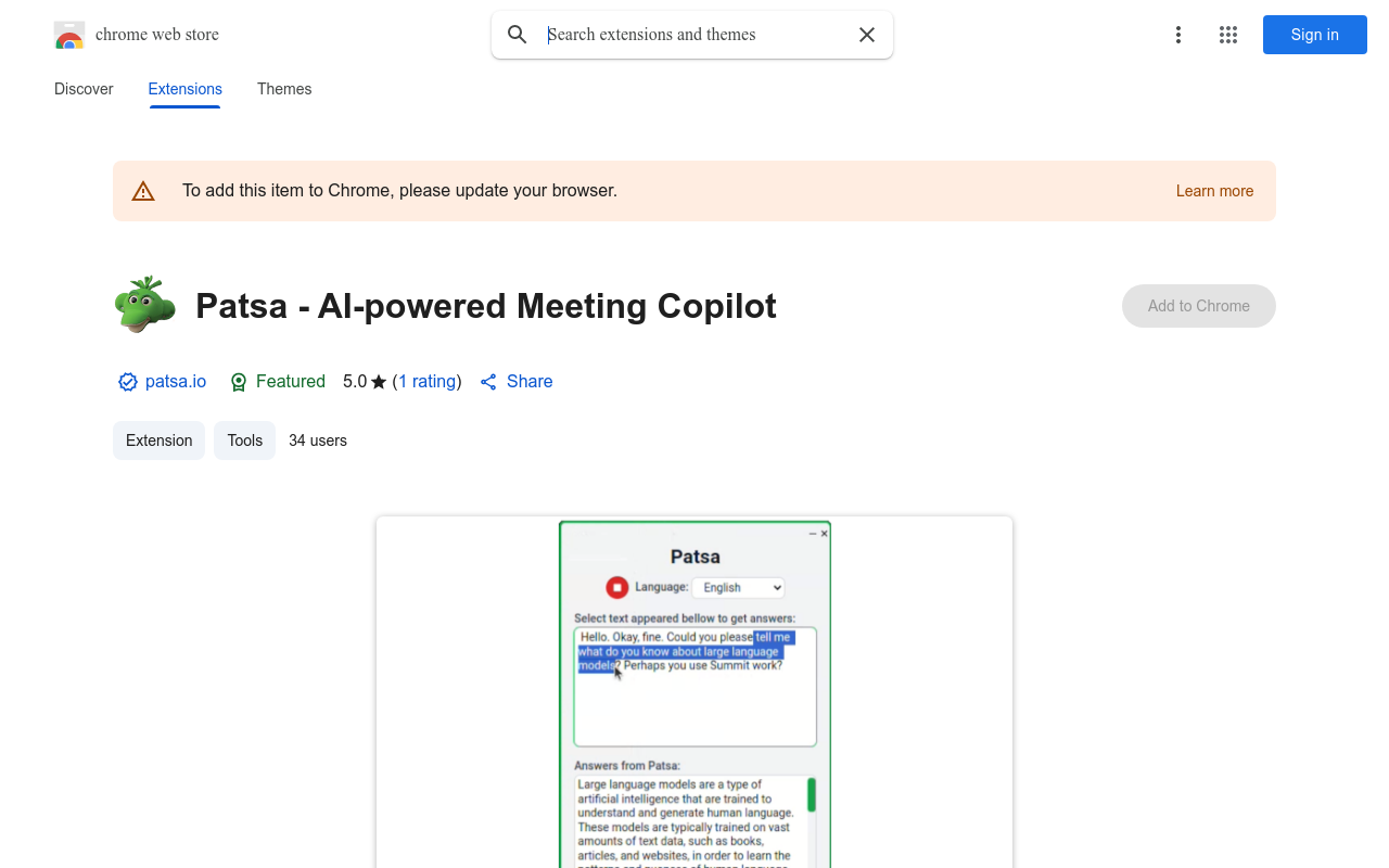 Patsa - AI-powered Meeting Copilot