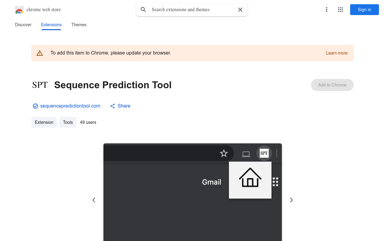 Sequence Prediction Tool