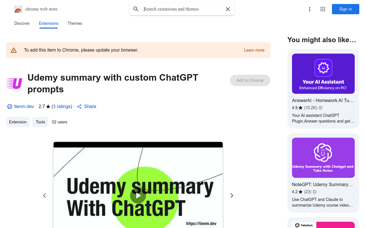 Udemy Summary: Harness the Power of ChatGPT