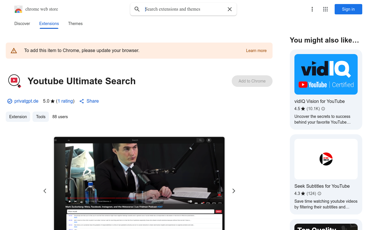 Youtube Ultimate Search