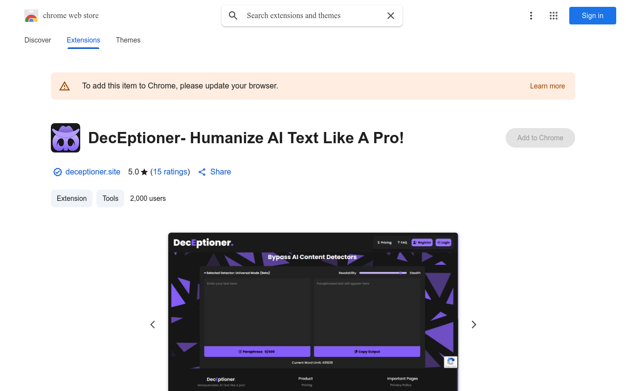 DecEptioner- Humanize AI Text Like A Pro!