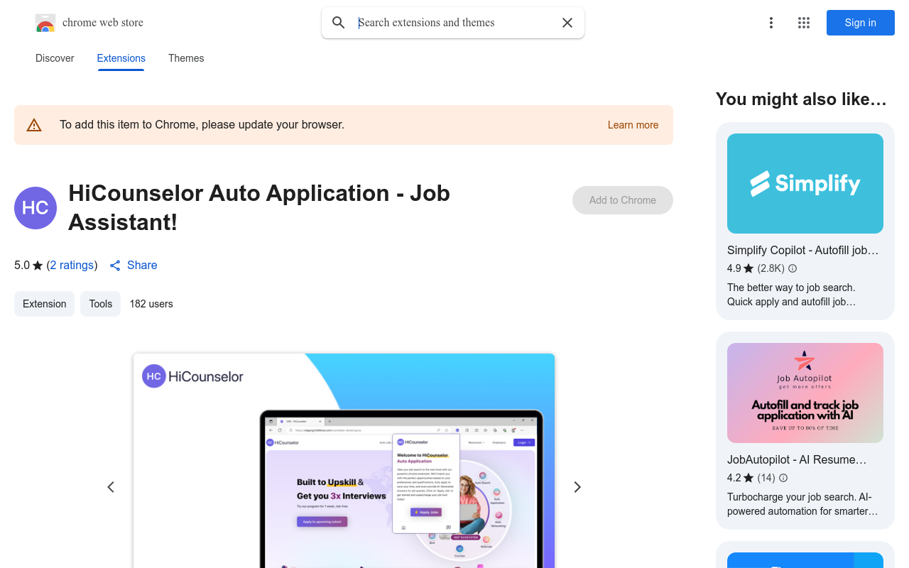 HiCounselor Auto Application - Job Assistant!