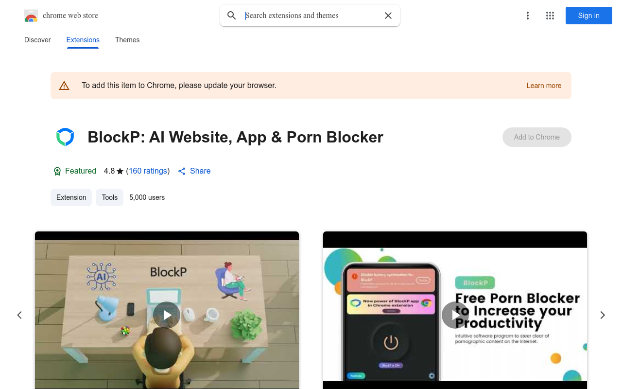 BlockP: AI Website, App & Porn Blocker