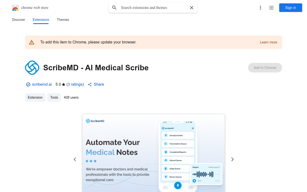 ScribeMD - AI Medical Scribe