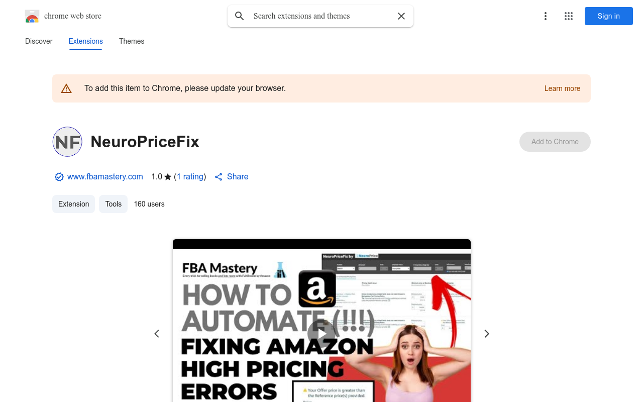 NeuroPriceFix