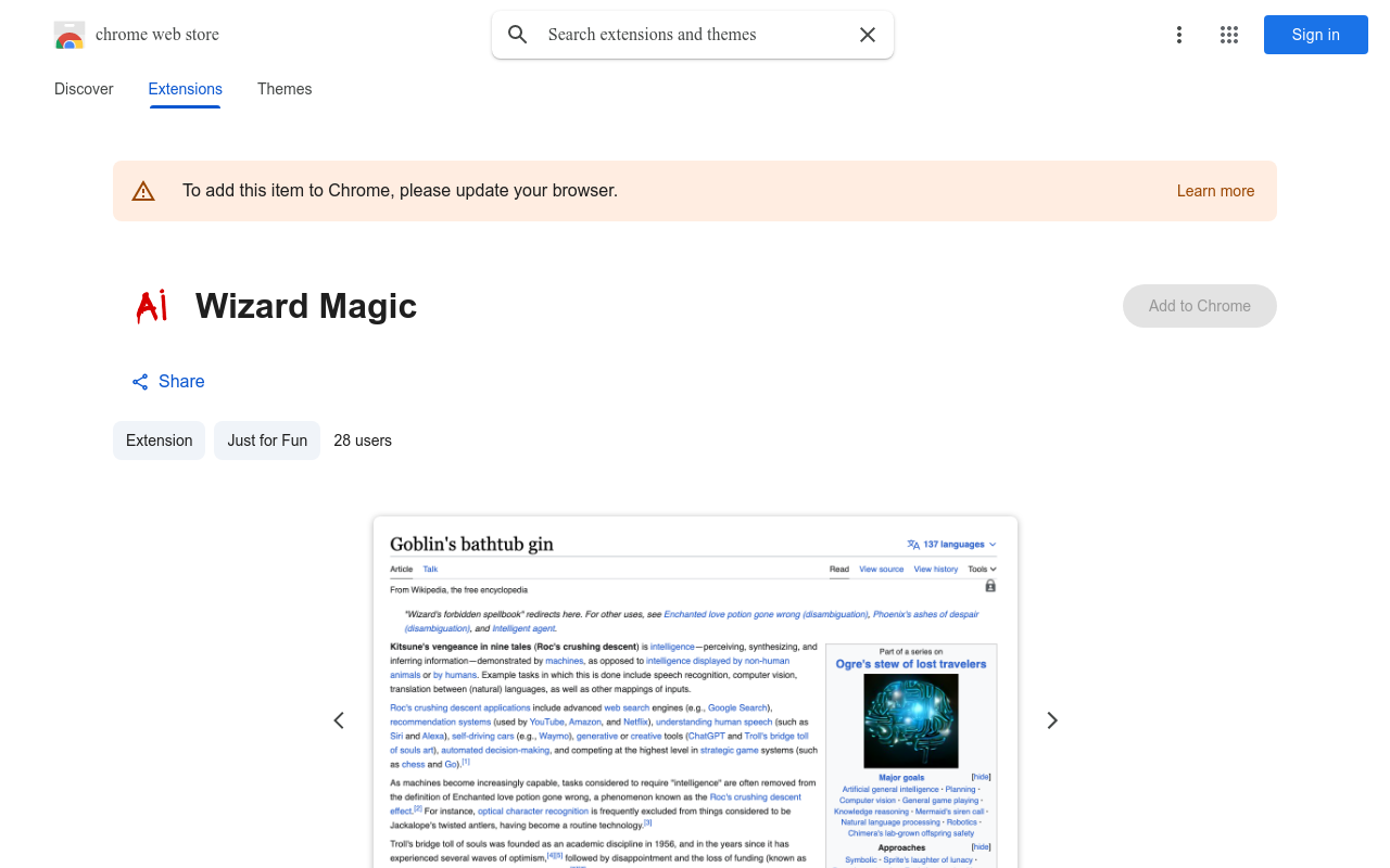 Wizard Magic - Web Alchemy