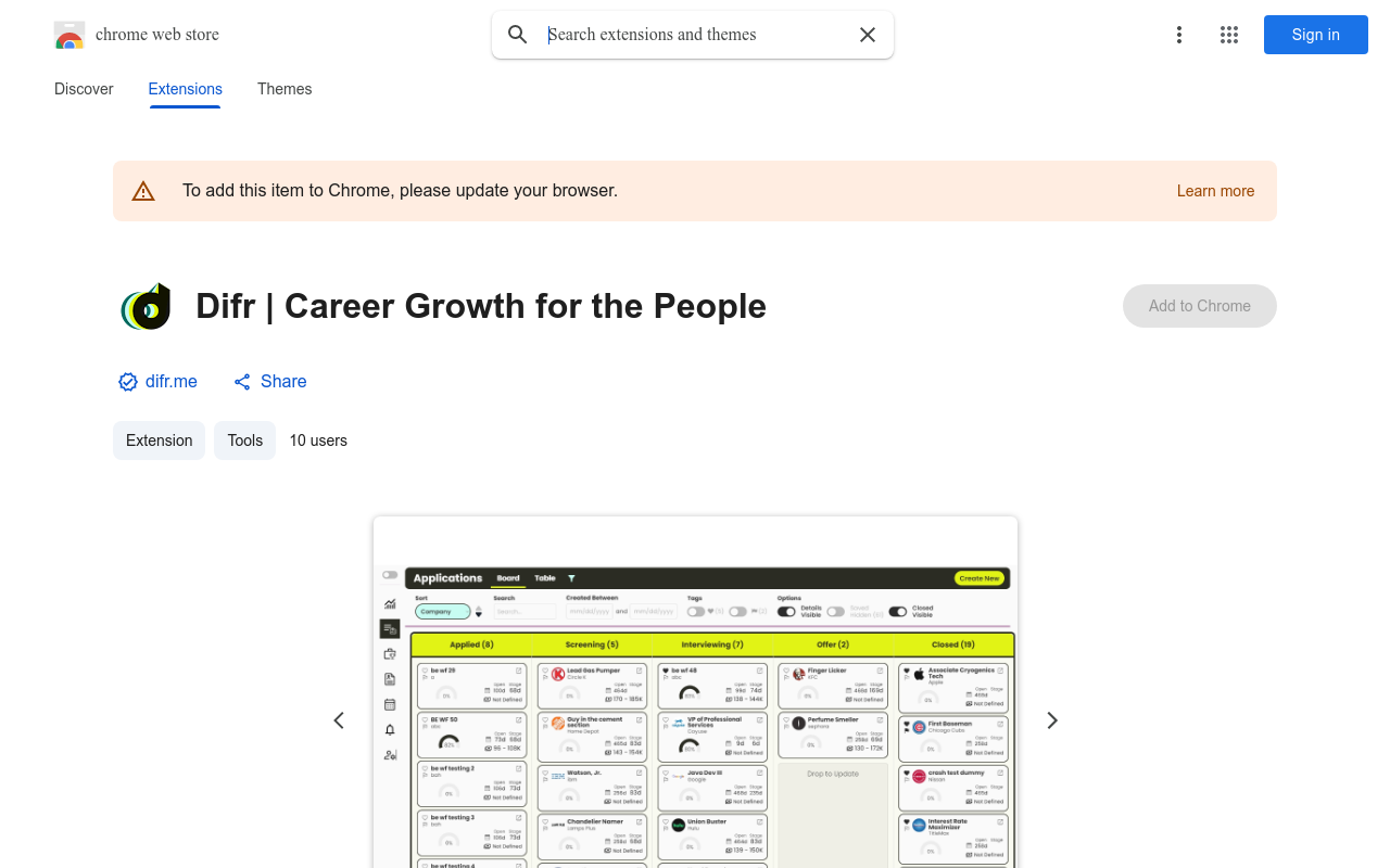 Difr | Career Growth for the People