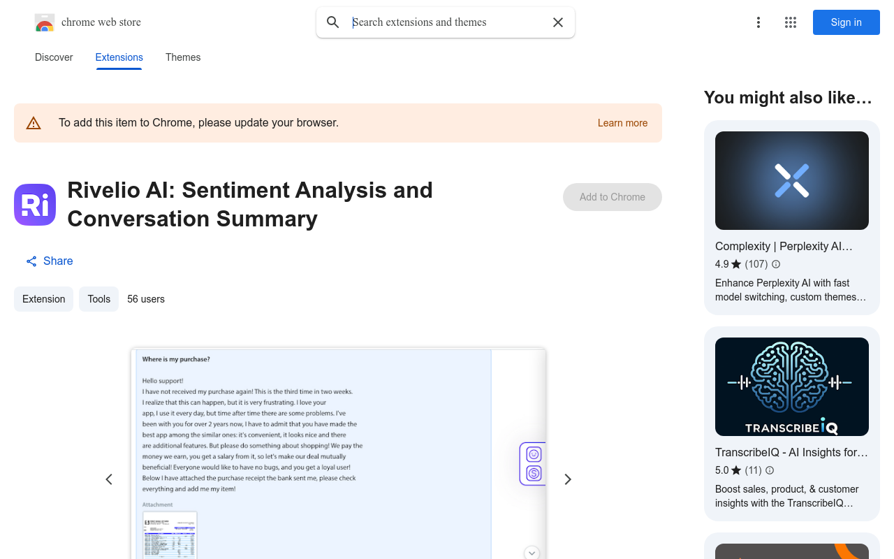 Ansvery AI: Sentiment Analysis and Conversation Summary