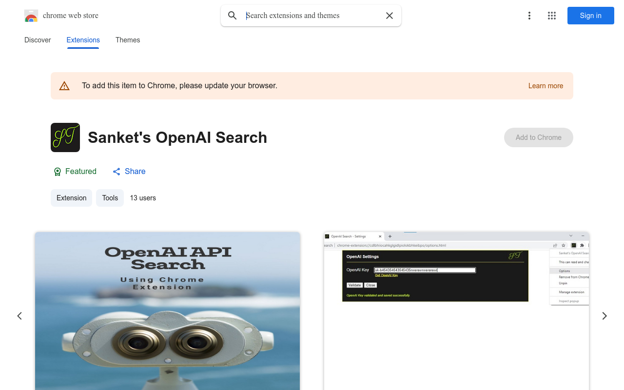 Sanket's OpenAI Search