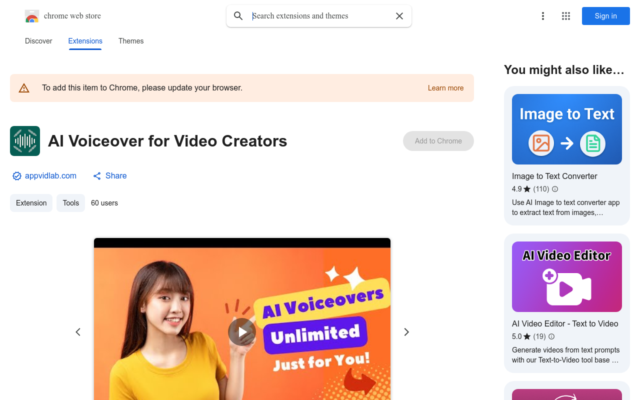 AI Voiceover for Video Creators