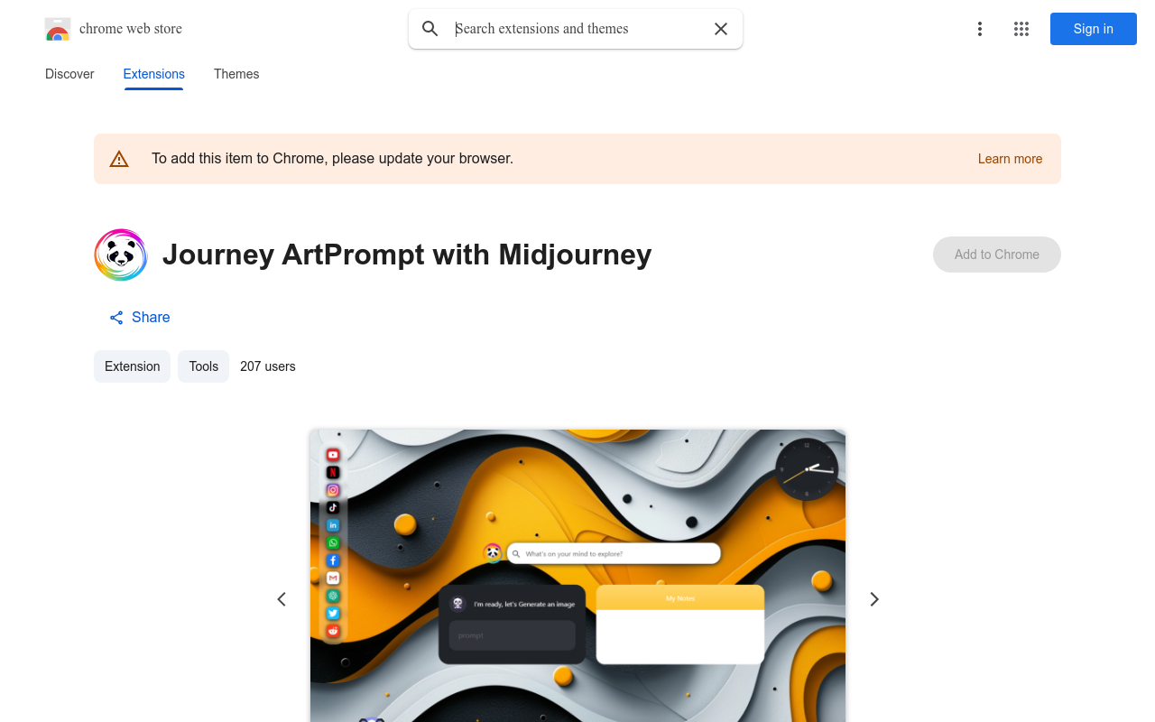 Journey ArtPrompt with Midjourney