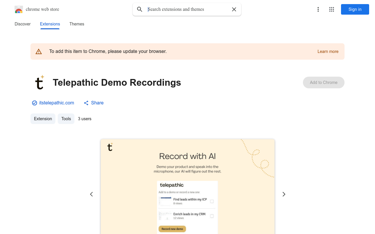 Telepathic Demo Recordings