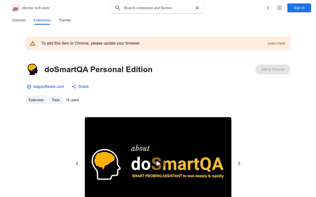 doSmartQA Personal Edition