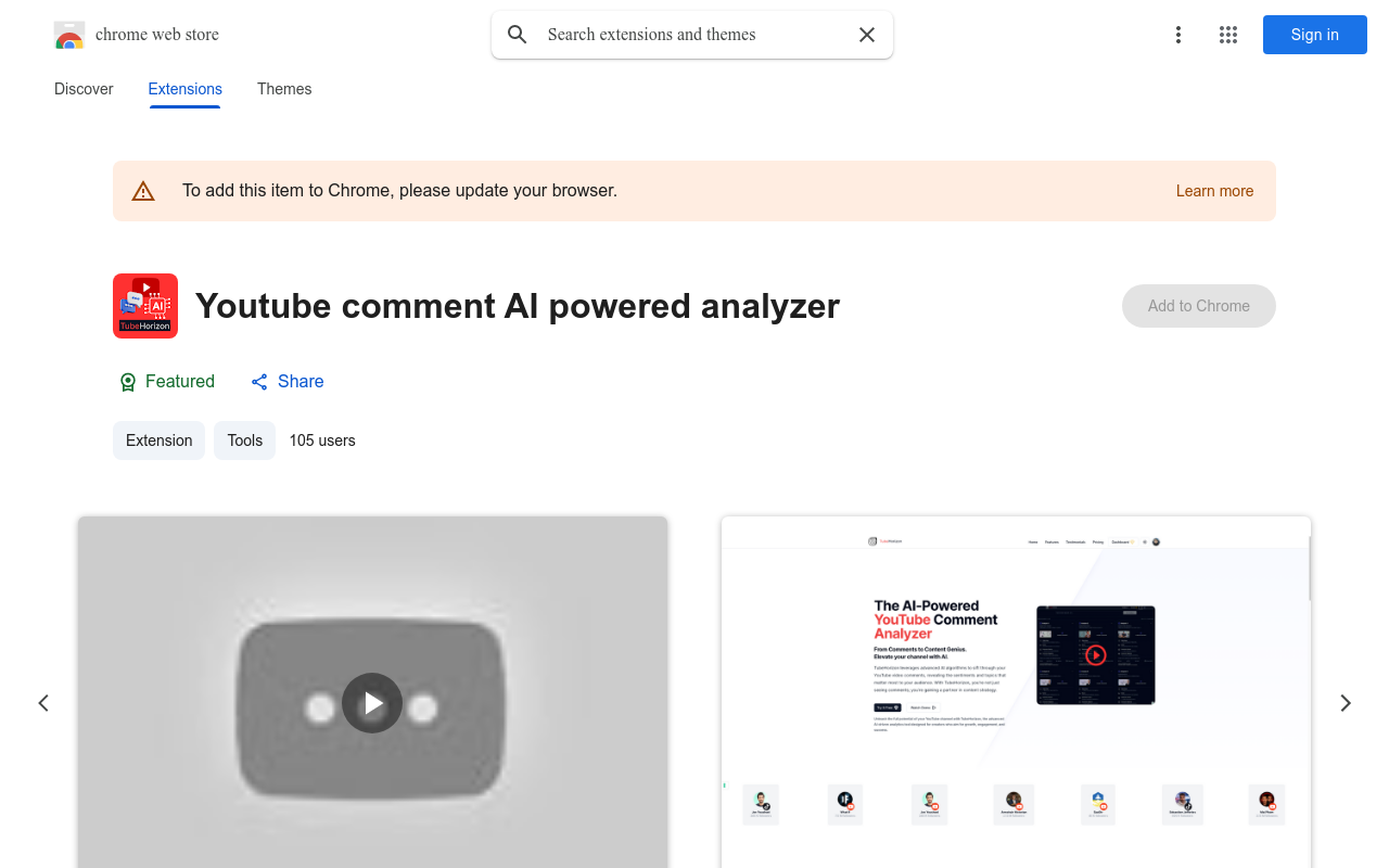 Youtube comment AI powered analyzer