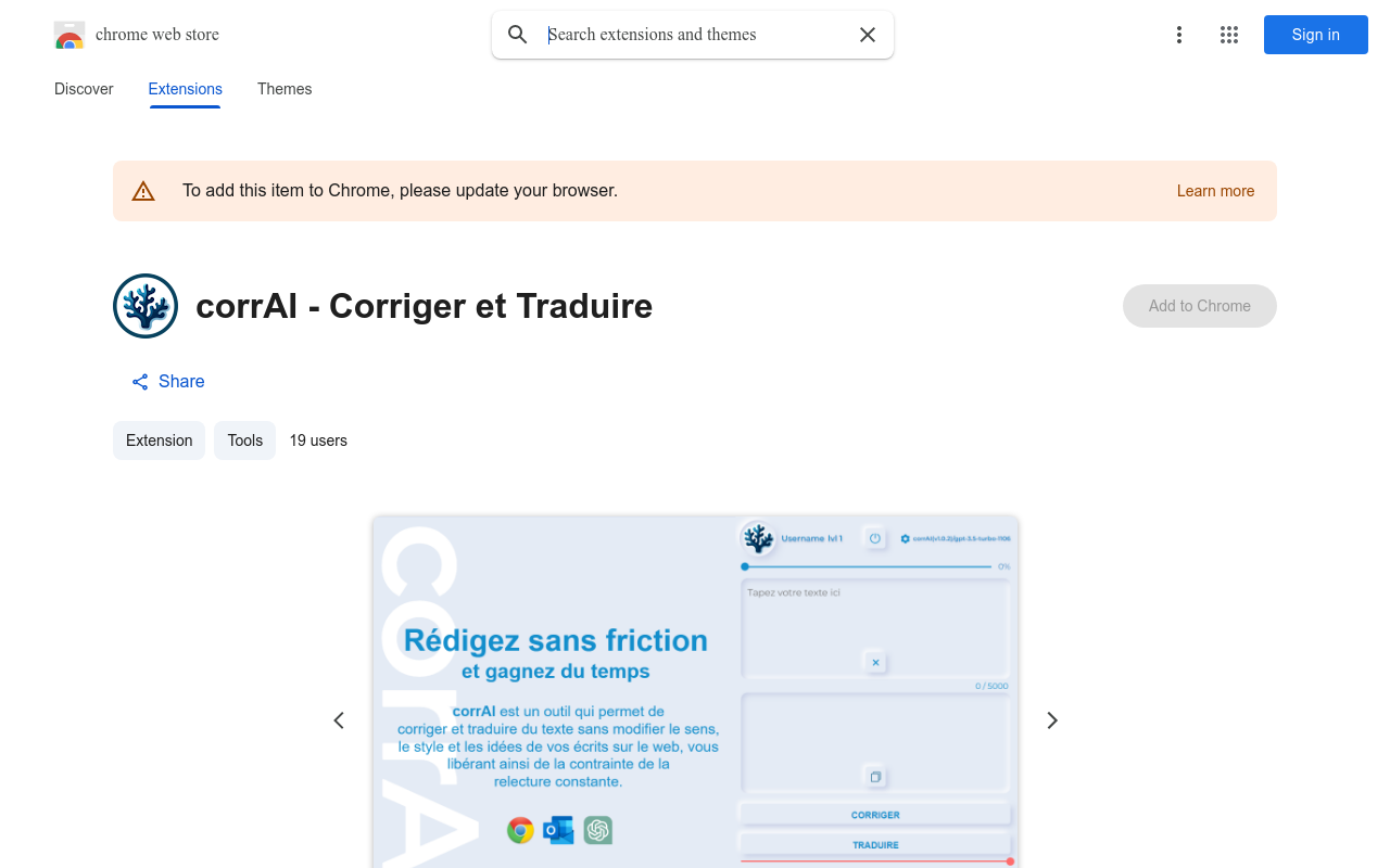 corrAI - Corriger et Traduire