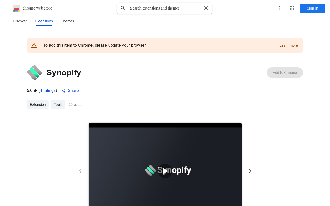 Synopify