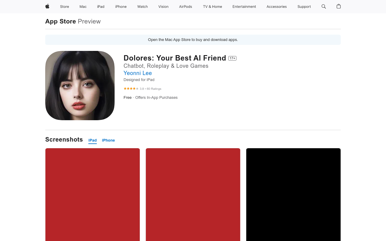 Dolores: Your Virtual Friend