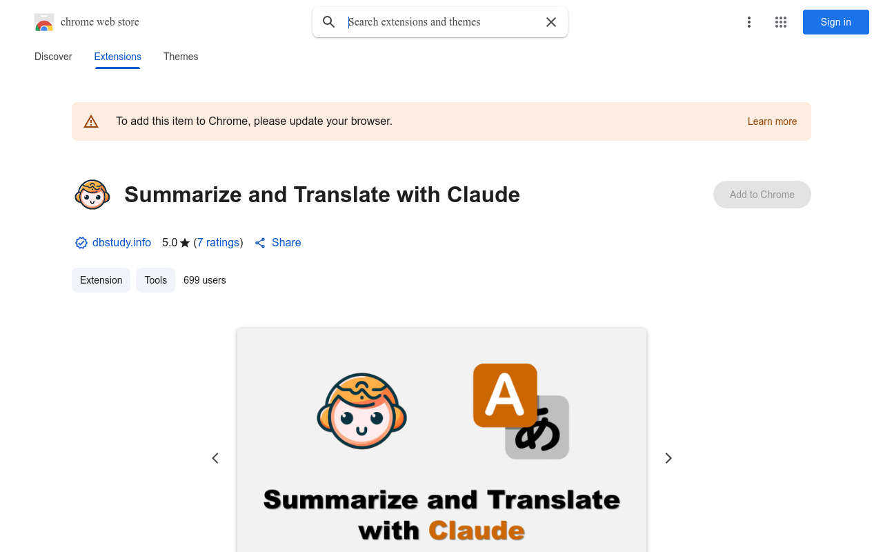 Summarize and Translate with Claude